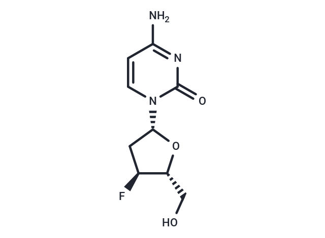 2',3'-Dideoxy-3'-fluorocytidine