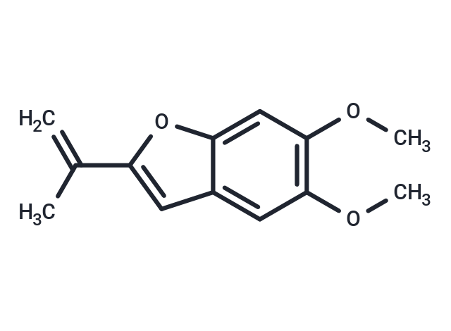 5,6-Dimethoxy-2-isopropenylbenzofuran