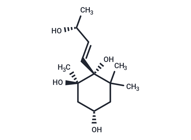 (3S,5R,6R,7E,9R)-3,5,6,9-Tetrahydroxymegastigman-7-ene