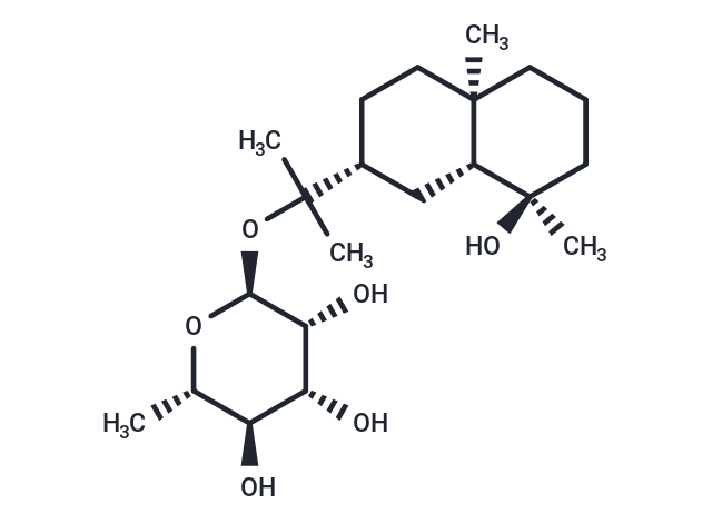 Cryptomeridiol 11-rhamnoside