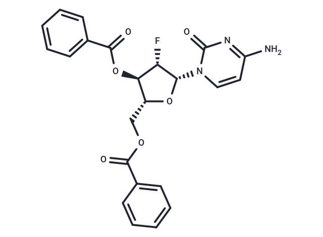 3',5'-Di-O-benzoyl-2'-deoxy-2'-fluoro-beta-D-arabinocytidine