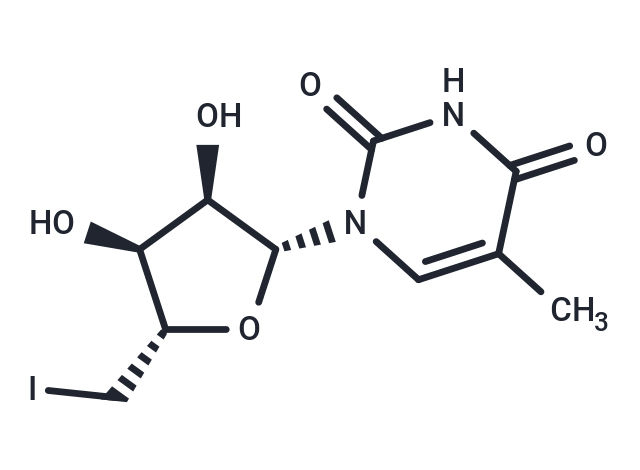 5'-Deoxy-5'-iodo-5-methyluridine