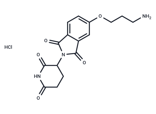 Thalidomide-5-O-C3-NH2 hydrochloride