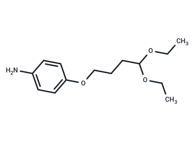 Butyraldehyde, 4-(p-aminophenoxy)-, diethyl acetal