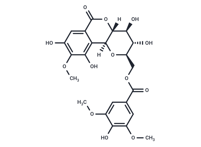 11-O-Syringylbergenin