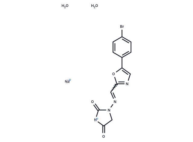 Azumolene sodium dihydrate