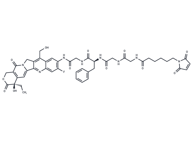 MC-GGFG-(7ethanol-10NH2-11F-Camptothecin)