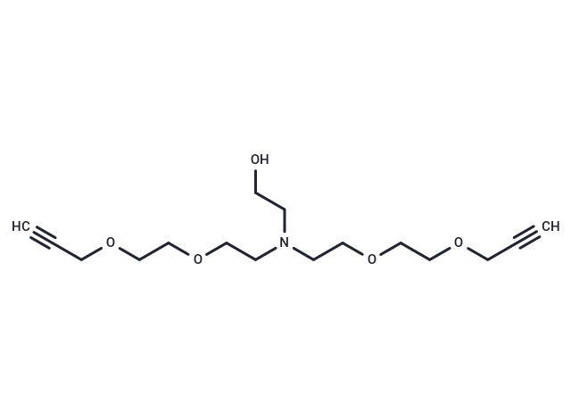 Hydroxy-Amino-bis(PEG2-propargyl)