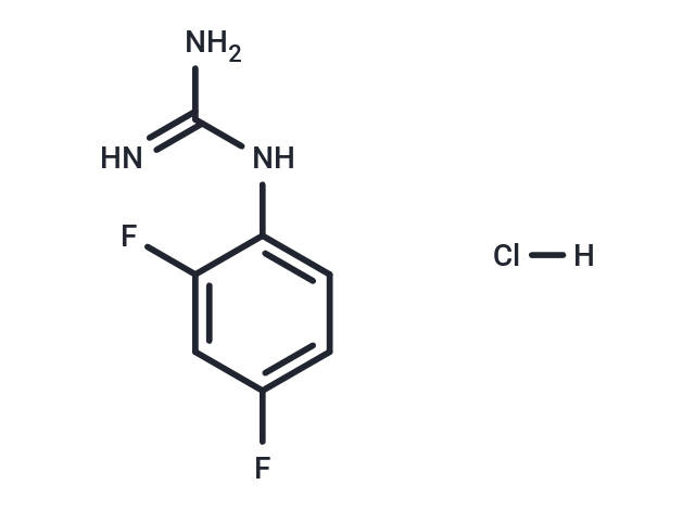1-(2,4-difluorophenyl)guanidine hydrochloride