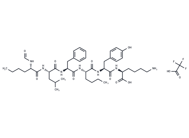 N-Formyl-Nle-Leu-Phe-Nle-Tyr-Lys TFA