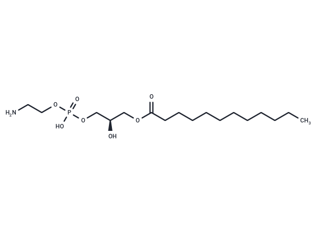 1-Dodecanoyl-sn-glycerophosphoethanolamine