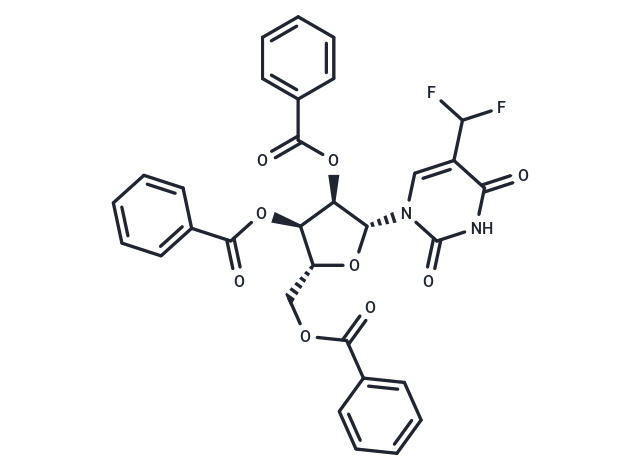 2',3',5'-Tri-O-benzoyl-5-difluoromethyluridine