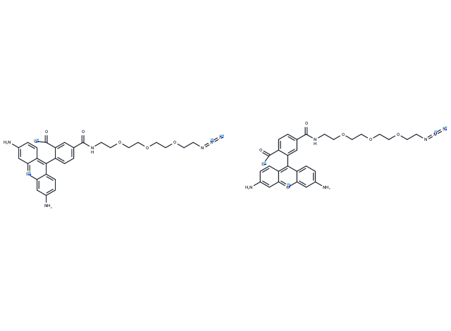 Carboxyrhodamine 110-PEG3-Azide