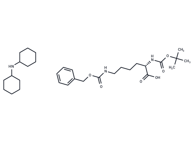 Dicyclohexylamine (S)-6-(((benzyloxy)carbonyl)amino)-2-((tert-butoxycarbonyl)amino)hexanoate