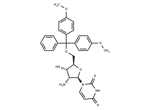 2'-Amino-2'-deoxy-5'-O-(4,4'-dimethoxytrityl)uridine