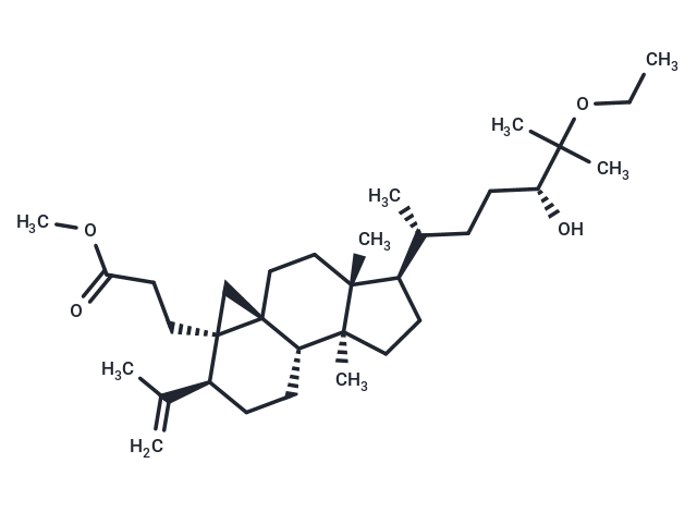 Hydroxy-25-ethoxy-3,4-secocycloart-4(28)-en-3-oic acid methyl ester