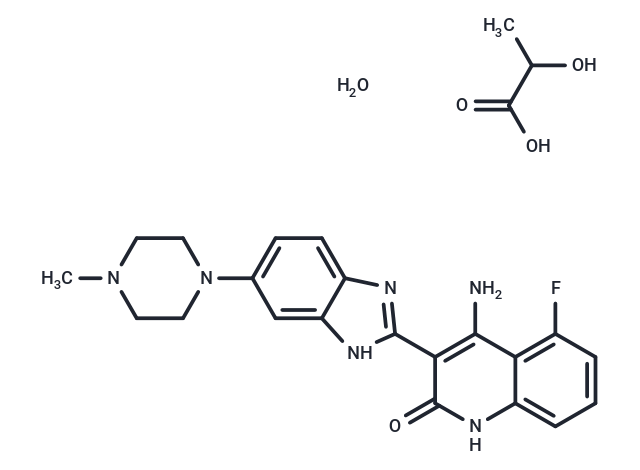 Dovitinib lactate hydrate