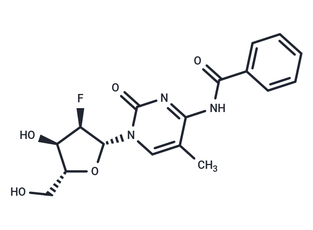 2'-Deoxy-2'-fluoro-N4-benzoyl-5-methylcytidine
