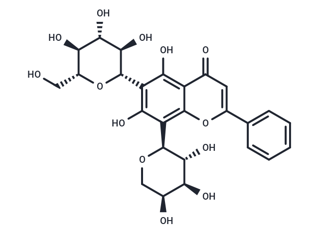 Chrysin 6-C-glucoside 8-C-arabinoside