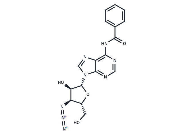 3'-Azido-N6-benzoyl-3'-deoxyadenosine