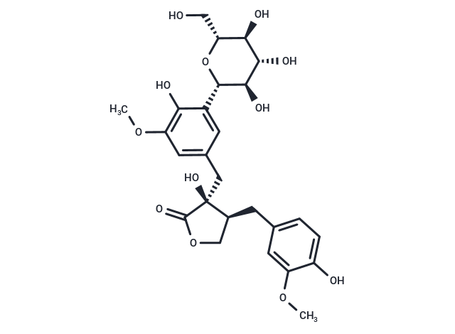 Nortrachelogenin-5'-C-beta-glucoside