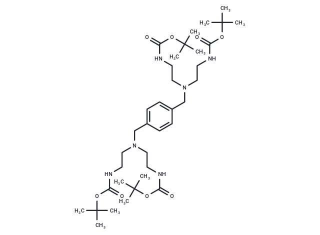 Ph-Bis(C1-N-(C2-NH-Boc)2)