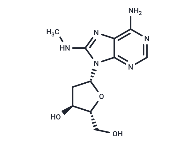 2'-Deoxy-8-methylamino-adenosine