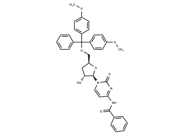N4-Benzoyl-5'-O-(4,4-dimethoxytrityl)-3'-deoxycytidine