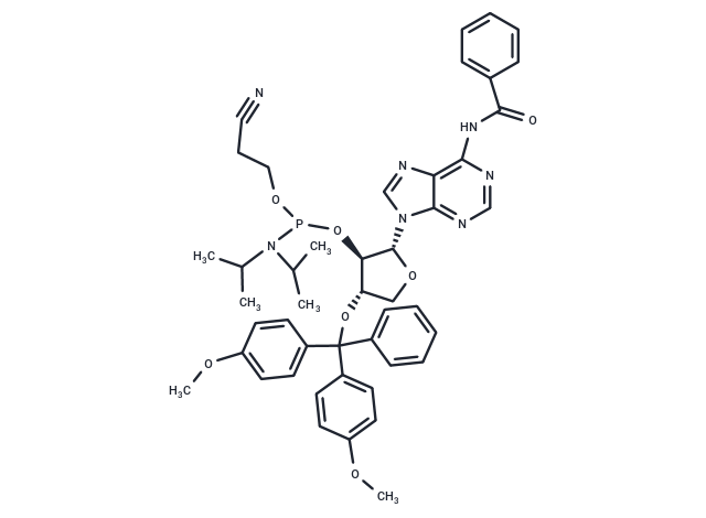 DMTr-TNA-A(Bz)-amidite; 1-{2'-O-[(2-Cyanoethoxy)(diisopropyl amino)phosphino]-3'-O-[(4,4'-dimethoxytriphenyl)methyl]-a-L-threofuranosyl}-N6-benzoyladenine