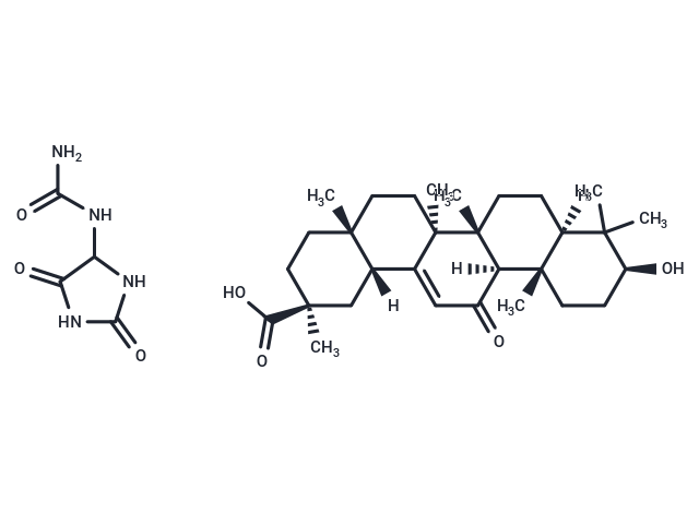 Allantoin glycyrrhetinic acid