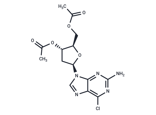 2-Amino-6-chloropurine-3',5'-di-O-acetyl-2'-deoxyriboside