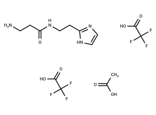 Carcinine ditrifluoroacetate Acetate