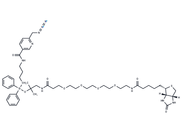 Biotin-PEG4-dialkoxydiphenylsilane-picolyl azide