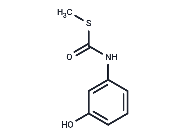Carbanilic acid, m-hydroxythio-, S-methyl ester