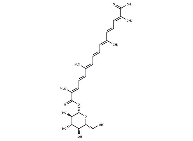 Crocetin β-D-glucopyranoside