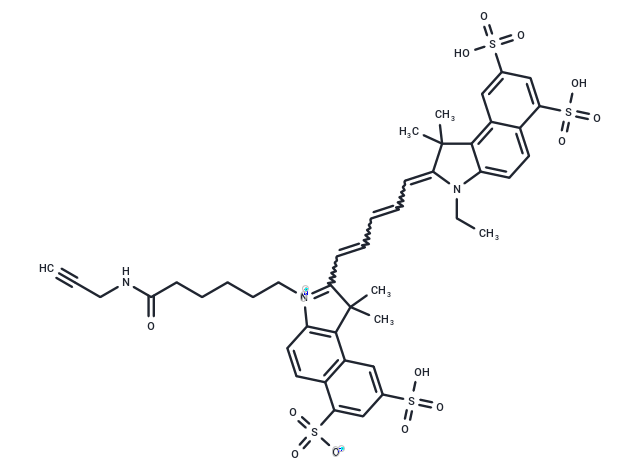 Trisulfo-Cy5.5-Alkyne