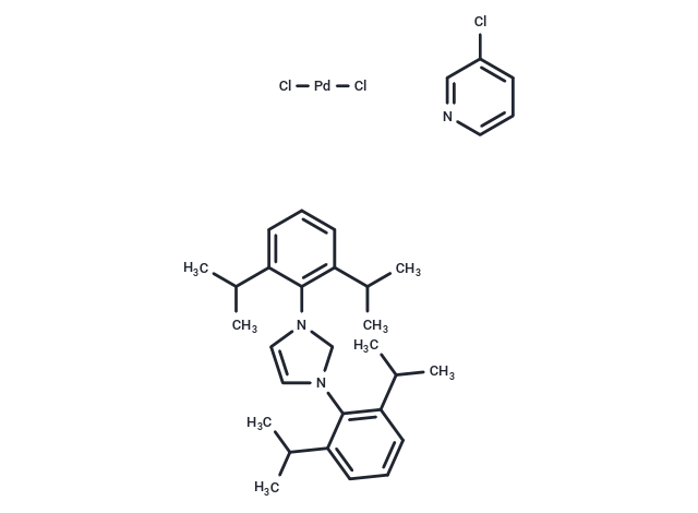 (1,3-Bis(2,6-diisopropylphenyl)imidazolidene) ( 3-chloropyridyl) palladium(II) dichloride