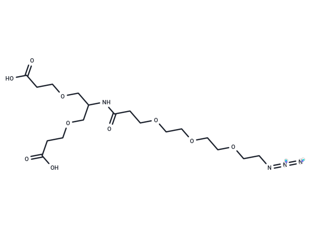 2-(Azido-PEG3-amido)-1,3-bis(carboxylethoxy)propane