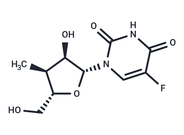 3'-Deoxy-3'-a-C-methyl-5-fluorouridine
