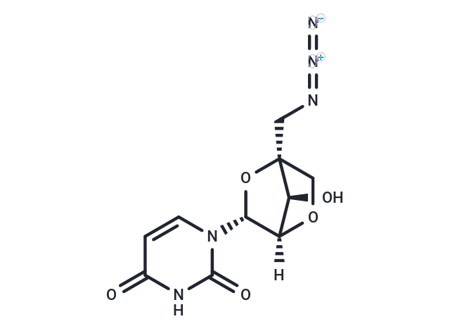 5'-Azido-5'-deoxy-2'-O,4'-C-methyleneuridine