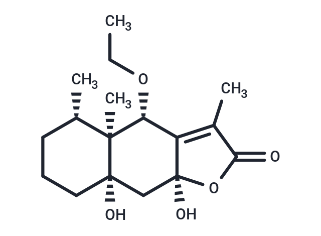 6β-Ethoxy-8β,10β-dihydroxyeremophil-7(11)-en-12,8α-olide