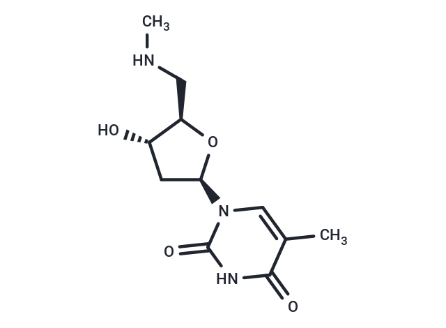 5'-Deoxy-5'-N-methylaminothymidine