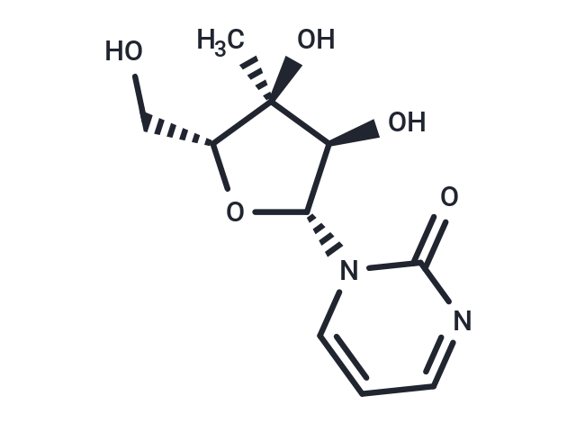 4-Deoxy-3'-beta-C-methyluridine