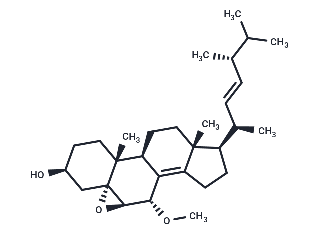 7α-Methoxy-5α,6α-epoxyergosta-8(14),22-dien-3β-ol