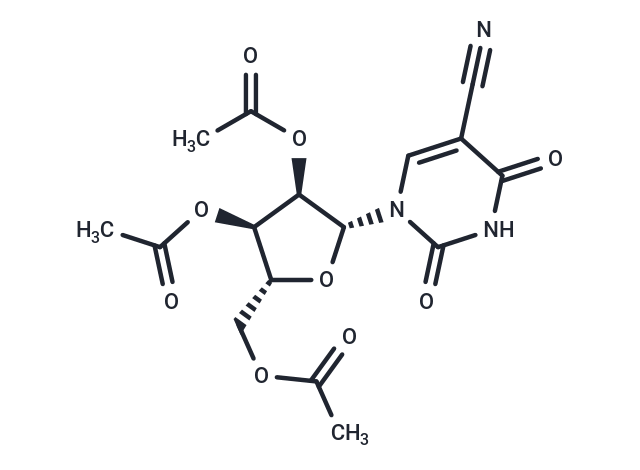 2',3',5'-Tri-O-acetyl-5-cyanouridine