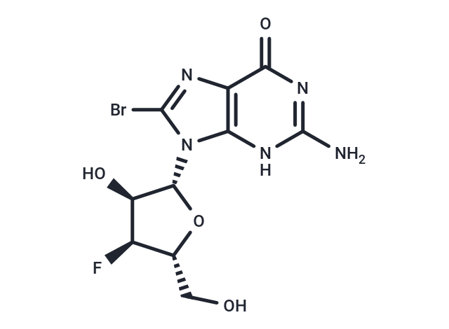 8-Bromo-3'-deoxy-3'-fluoroguanosine