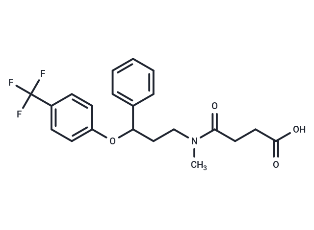 Fluoxetine succinate ester