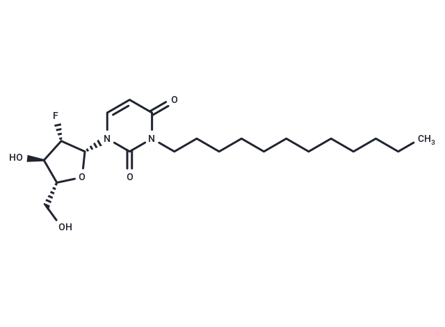 2'-Deoxy-2'-fluoro-N3-(n-dodecyl)-beta-D-arabinouridine