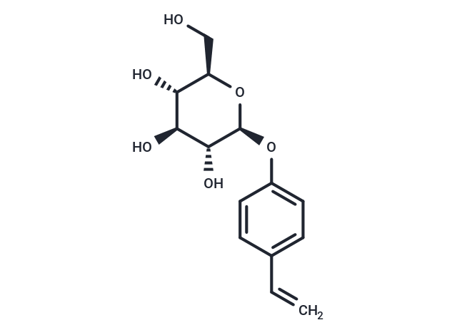 p-Vinylphenyl O-beta-D-glucopyranoside