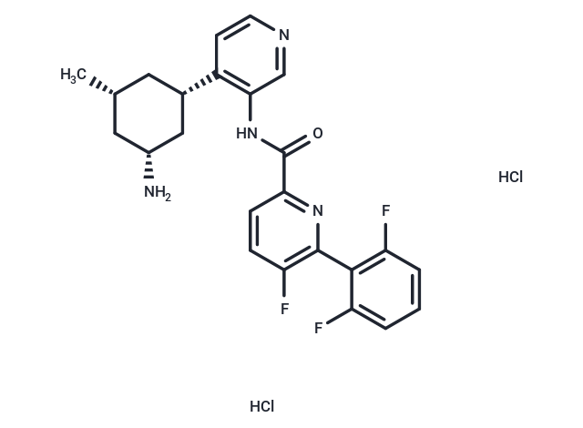 (1S,3R,5R)-PIM447 dihydrochloride